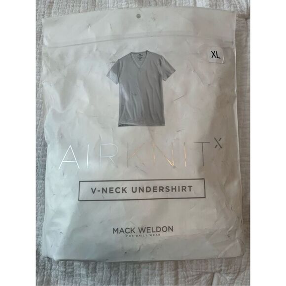 Mack Weldon AIRKNITˣ V-Neck Undershirt NEW NWT - Picture 6 of 11